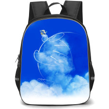 Doraemon School Backpack StudentPack - Doraemon Side Portait Sky Background