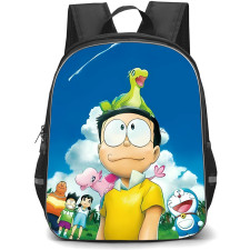Doraemon Nobita School Backpack StudentPack - Nobita Characters Looking At Sky
