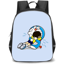 Doraemon Nobita School Backpack StudentPack - Nobita Doraemon Crying Illustration