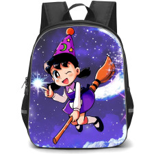 Doraemon Shizuka School Backpack StudentPack - Shizuka Flying Galaxy Background