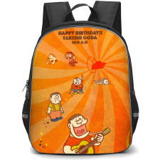Doraemon Takeshi School Backpack StudentPack - Takeshi Evolution Of Gian