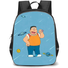 Doraemon Takeshi School Backpack StudentPack - Takeshi Portrait Galaxy Background