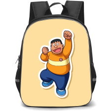 Doraemon Takeshi School Backpack StudentPack - Takeshi Sticker Art