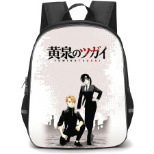 Daemons of the Shadow Realm Backpack School Bag StudentPack - Yuri And Asa Wearing Suit Poster