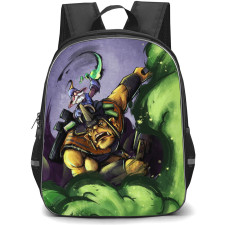 Dota 2 Alchemist Backpack StudentPack - Alchemist Lore Sit on Shoulder