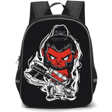 Dota 2 Axe Backpack StudentPack - Axe Chibi Art
