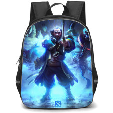 Dota 2 Collage Backpack StudentPack - Collage Blue Team HD Wall Art