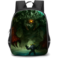 Dota 2 Collage Backpack StudentPack - Dragons Showing the Power