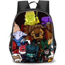 Dota 2 Collage Backpack StudentPack - Collage Heroes Retina Wallpaper