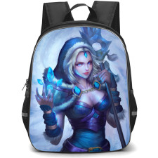 Dota 2 Crystal Maiden Backpack StudentPack - Crystal Maiden Magic Crystal and Stone