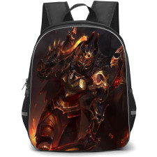 Dota 2 Doom Backpack StudentPack - Doom Runnig with Fire Sword