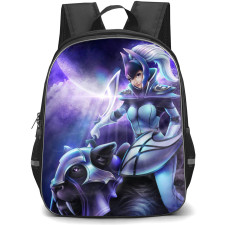 Dota 2 Luna Backpack StudentPack - Luna Ride on Earth