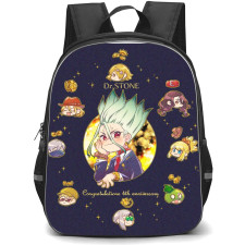 Dr. Stone Backpack StudentPack - Dr. Stone 4th Anniversary Art Poster
