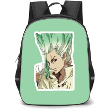Dr. Stone Ishigami Senku Backpack StudentPack - Ishigami Senku Side Portrait Sticker