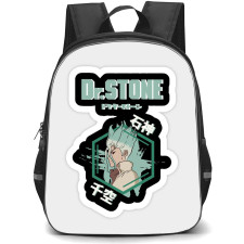 Dr. Stone Ishigami Senku Backpack StudentPack - Ishigami Senku Side Face Sticker