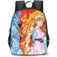 Dragon Quest Backpack StudentPack - Flazzard & Leona Comic Art