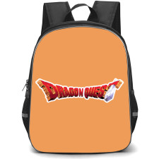 Dragon Quest Backpack StudentPack - Dragon Quest Logo Red Font with Sword