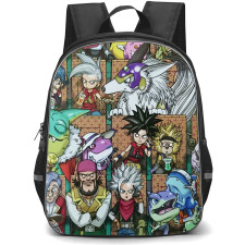 Dragon Quest Backpack StudentPack - Dragon Quest Monsters Joker Characters Comic Art