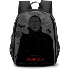 Dracula Backpack StudentPack - Dracula Portrait Grayscale