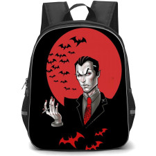 Dracula Backpack StudentPack - Dracula Smoking Portrait Comic Art
