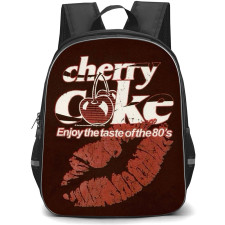 Cherry Coke Backpack School Bag StudentPack - Cherry Coke Enjoy The Taste Of The 80s Poster