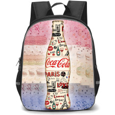 Coca-Cola School Backpack StudentPack - Coca-Cola Bottle Collage