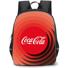 Coca-Cola School Backpack StudentPack - Coca-Cola Logo Pattern Art Background