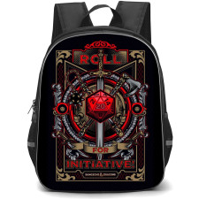 Dungeons & Dragons Backpack StudentPack - Dungeons & Dragons Roll For Initiative Poster