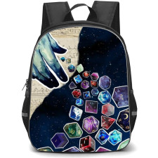 Dungeons & Dragons Backpack StudentPack - Dungeons & Dragons Rolling The Dice Collage