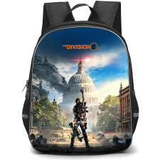 The Division Backpack School Bag StudentPack - The Division 2 Capitol Signal Flare Agent Poster