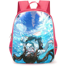 Neon Genesis Evangelion Mari Makinami Backpack StudentPack - Mari Makinami Under Ocean Anime Art Poster