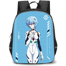 Neon Genesis Evangelion Rei Ayanami Backpack School Bag StudentPack - Rei Ayanami EVA-00 Pilot Poster