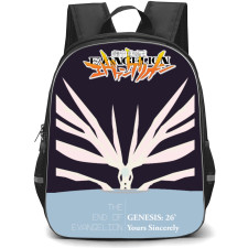 Neon Genesis Evangelion Rei Ayanami Backpack StudentPack - Rei Ayanami Angel Minimalist