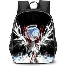 Neon Genesis Evangelion Rei Ayanami Backpack StudentPack - Rei Ayanami Black Core Poster