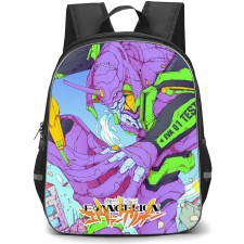 Neon Genesis Evangelion Unit 01 Backpack StudentPack - Evangelion Unit 01 Attack Mode Illustration