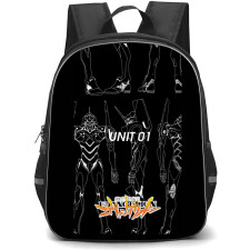 Neon Genesis Evangelion Unit 01 Backpack StudentPack - Evangelion Unit 01 Design Drawing