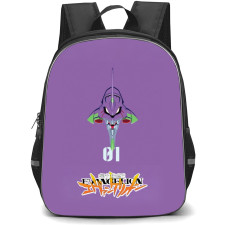 Neon Genesis Evangelion Unit 01 Backpack StudentPack - Evangelion Unit 01 Head Portrait