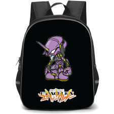 Neon Genesis Evangelion Unit 01 Backpack StudentPack - Evangelion Unit 01 Portrait Cartoon Art Sticker