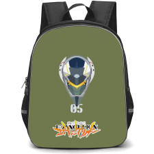 Neon Genesis Evangelion Unit 05 Backpack StudentPack - Evangelion Unit 05 Head Portrait