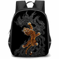 Ed Hardy Backpack School Bag StudentPack - Ed Hardy Fierce Tiger Tree Poster
