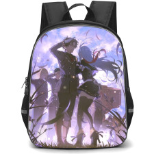 86 Eighty Six Backpack StudentPack - 86 Eighty-Six Lena And Shin Meet Each Other Anime Art