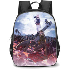 86 Eighty Six Backpack StudentPack - 86 Eighty Six Shinei And Vladilena Not A Pity For Them Anime Art