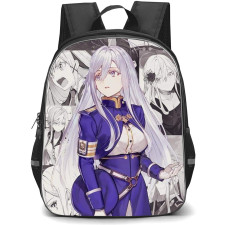 86 Eighty Six Vladilena Milize Backpack StudentPack - Vladilena Milize Wearing Pink Costume On Grayscale Comic Background
