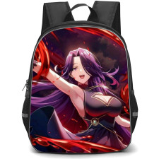 The Eminence In Shadow Aurora Backpack StudentPack - Aurora Stacked Bleed Effect Anime Art Poster