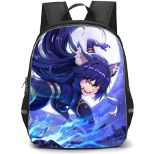 The Eminence In Shadow Delta Backpack StudentPack - Delta In Action Posture Anime Art Poster