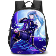 The Eminence In Shadow Epsilon Backpack StudentPack - Epsilon Floating On Moon Light Background