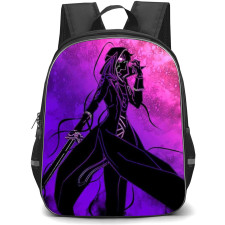 The Eminence In Shadow Cid Kagenou Backpack StudentPack - Cid Kagenou Silhouette Art On Pink Purple Background