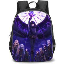 The Eminence In Shadow Backpack StudentPack - The Eminence In Shadow Lost Echoes Purple Anime Art Poster