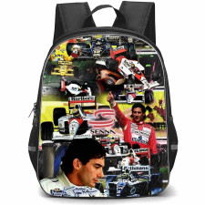 F1 Formula One Ayrton Senna Backpack StudentPack - Ayrton Senna Collage Poster