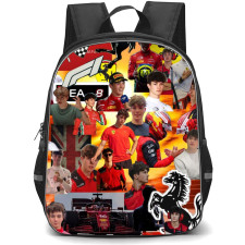 F1 Formula One Oliver Bearman Backpack StudentPack - Collage Sunset Background